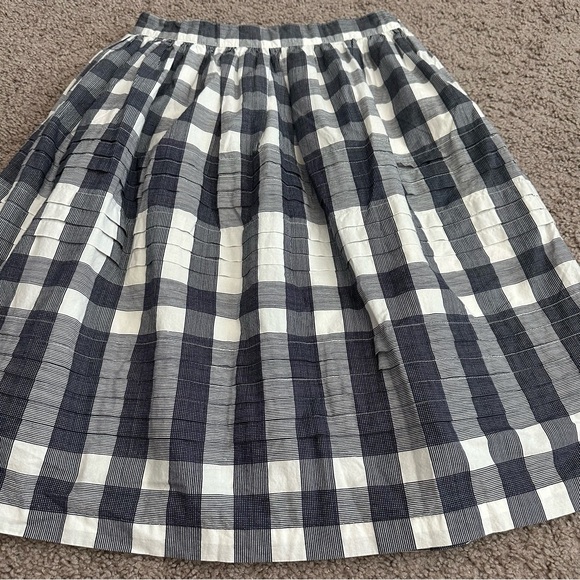 Tommy Hilfiger Skirt Womens Size 2 Plaid Pleated Cotton Skater - Picture 4 of 12